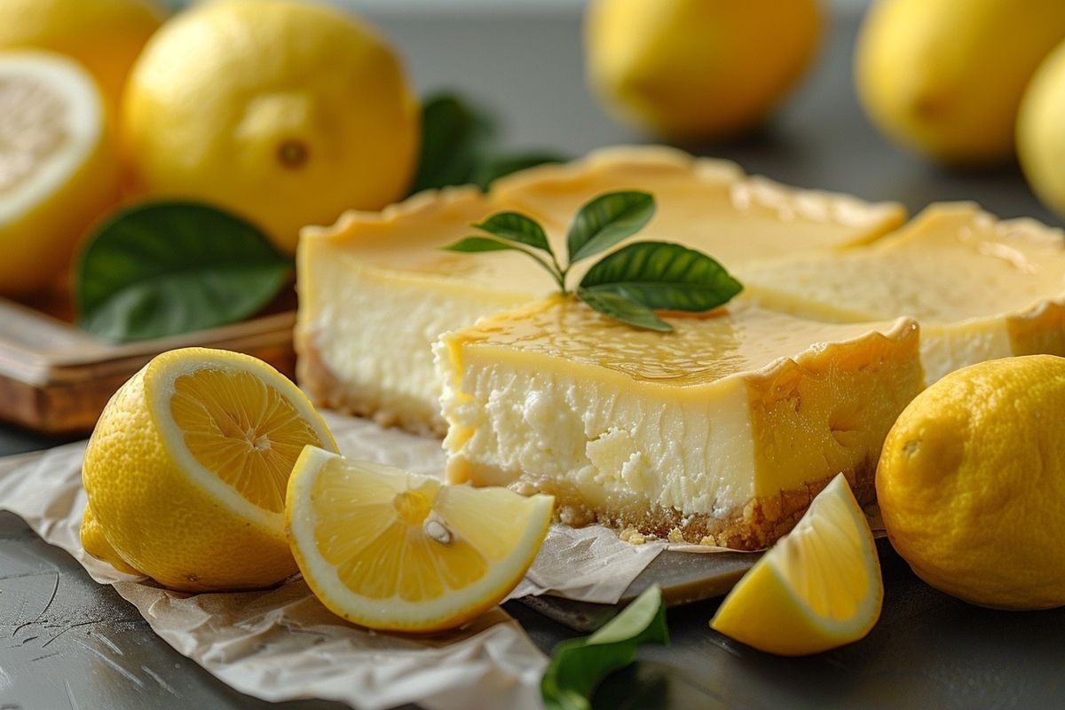 Gâtez-vous avec un flan au citron léger, le dessert idéal après un repas copieux